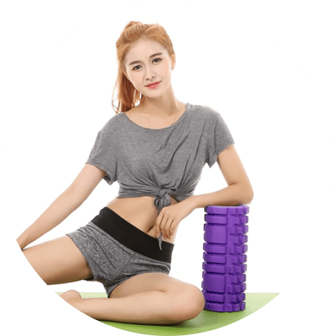 Foam Yoga Therapeutic massage Curler 1